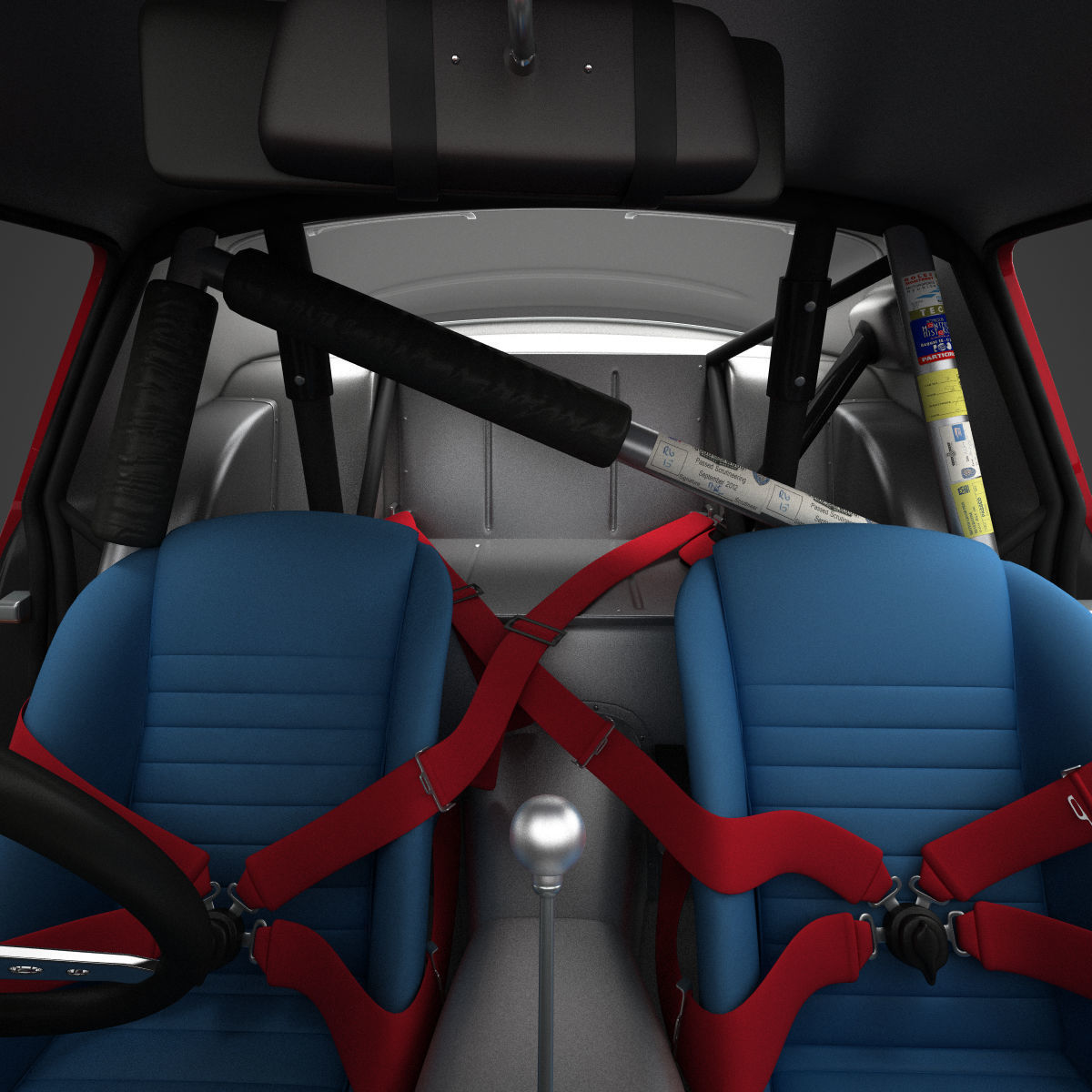 Ferrari 250 GTO - 330 GTO - 4561SA - No Engine 3D model_71