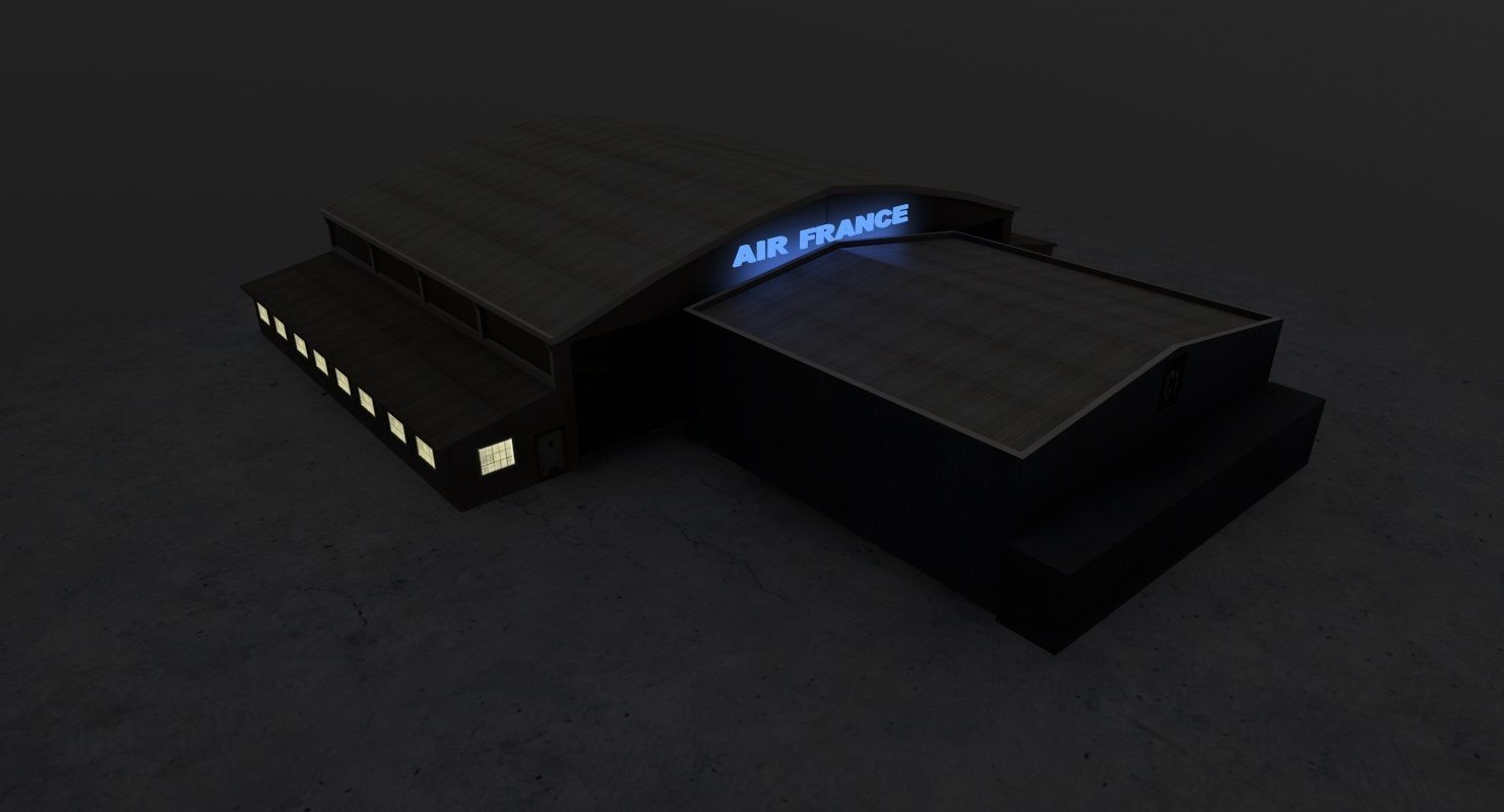 LFMN Storage 1 Low-poly 3D model_7