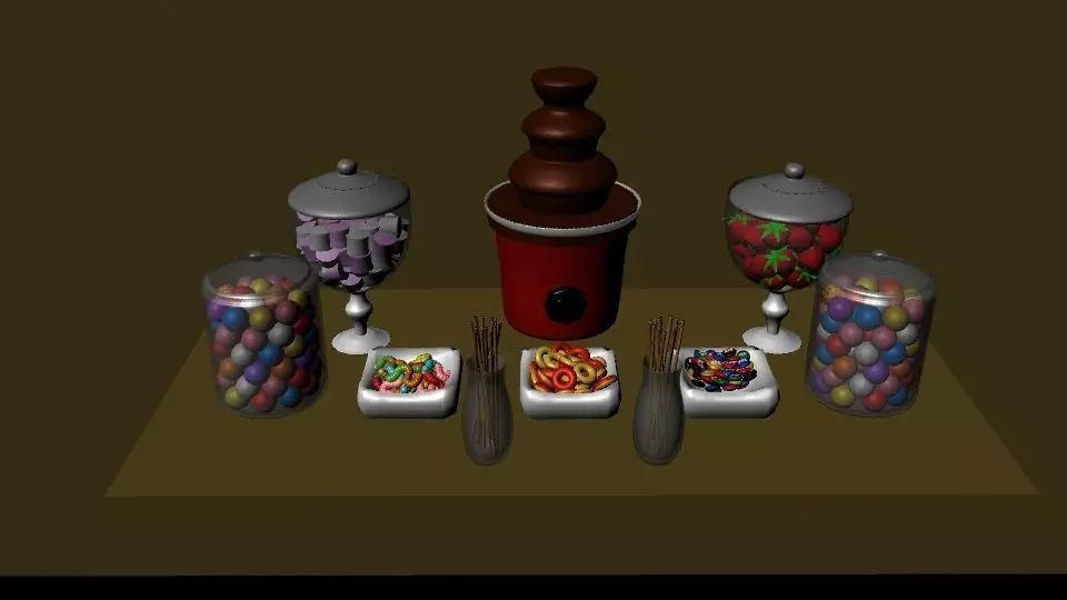 Candy Bar Free 3D model
