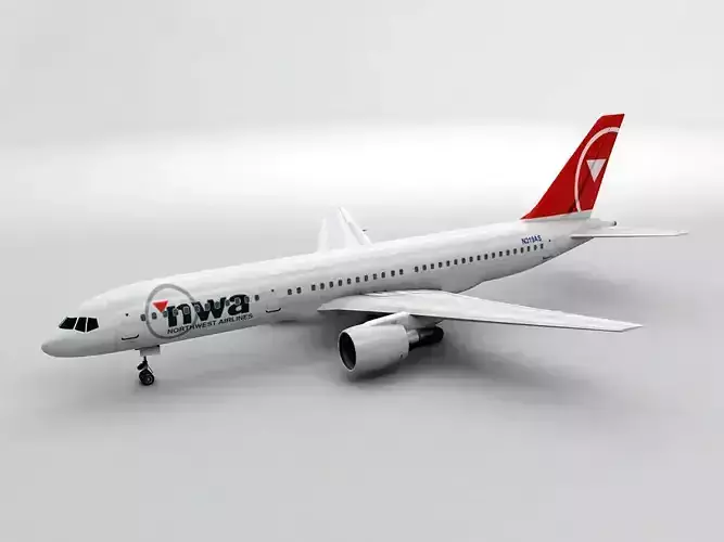 Boeing 757-200 Airliner - NWA Airlines