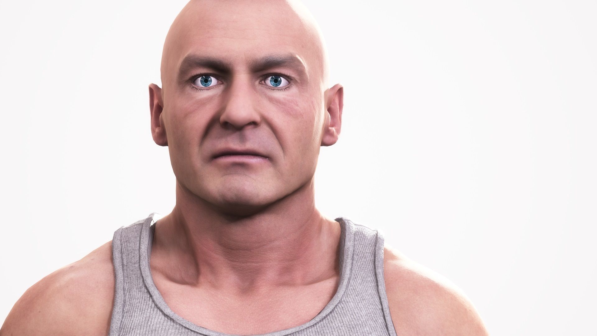 Human Man Scan - 184M Low-poly 3D model_2