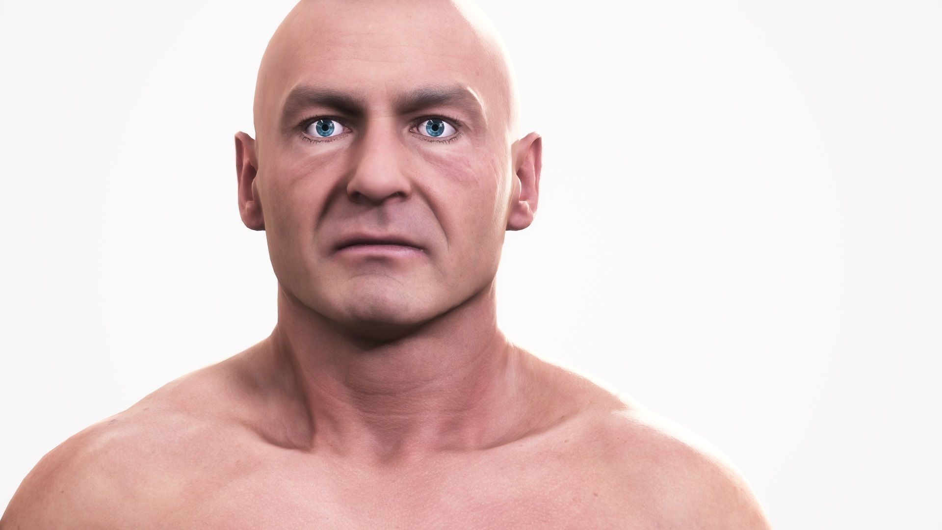 Human Man Scan - 184M Low-poly 3D model_5
