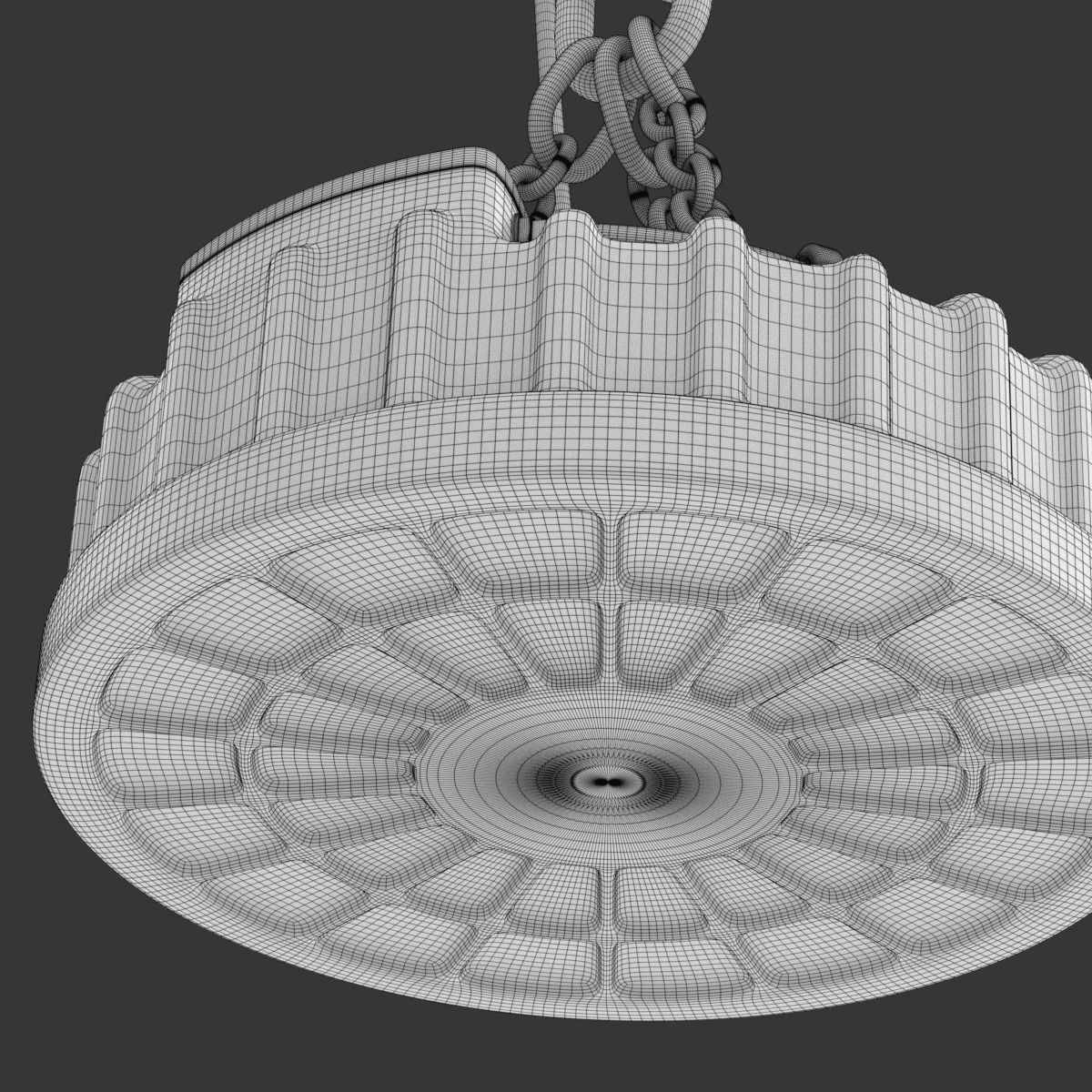 Electromagnetic Lifter with Hook 3D model_30