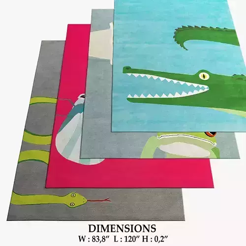 The Rug Company Rugs 51 3D model