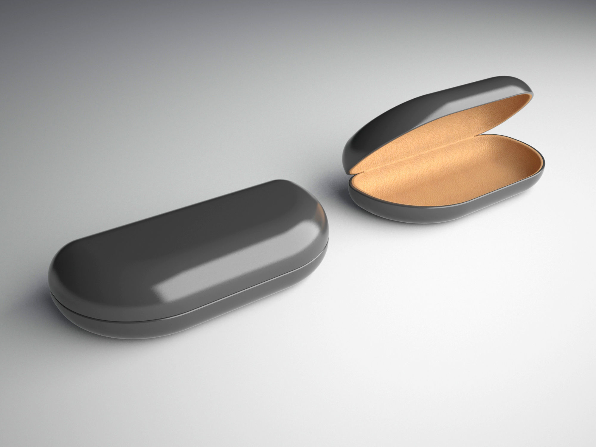 Glasses case 3D model_1