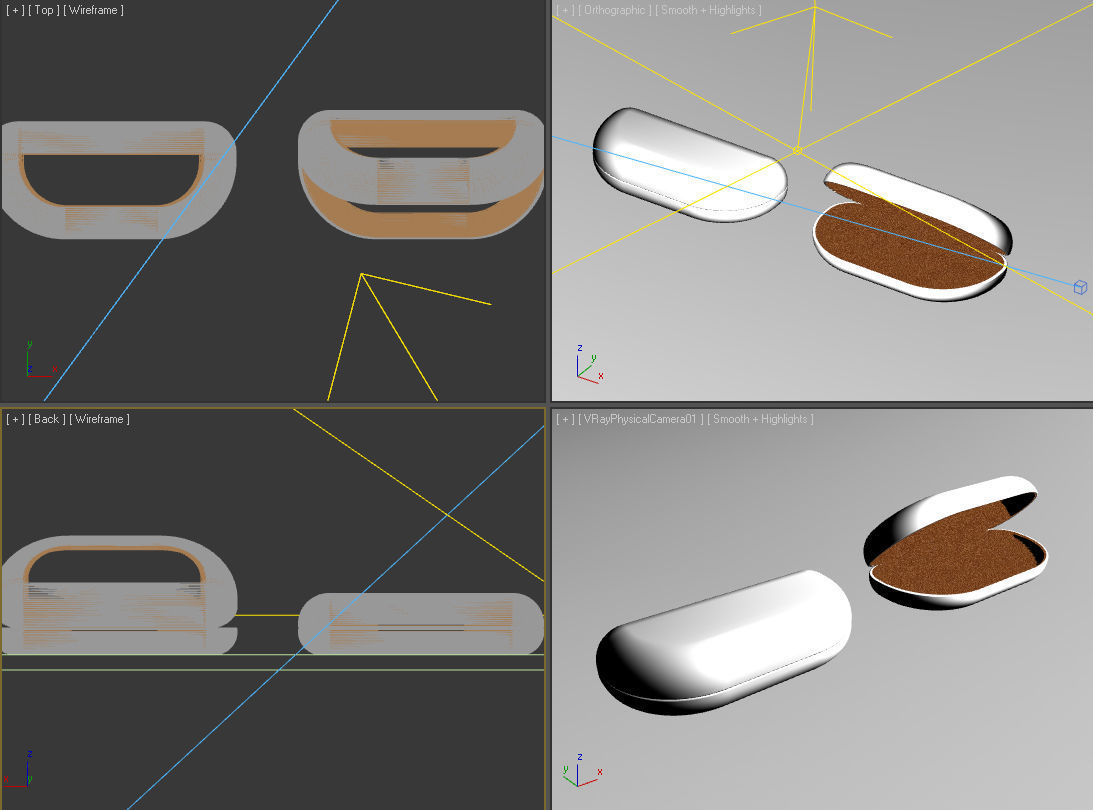 Glasses case 3D model_3