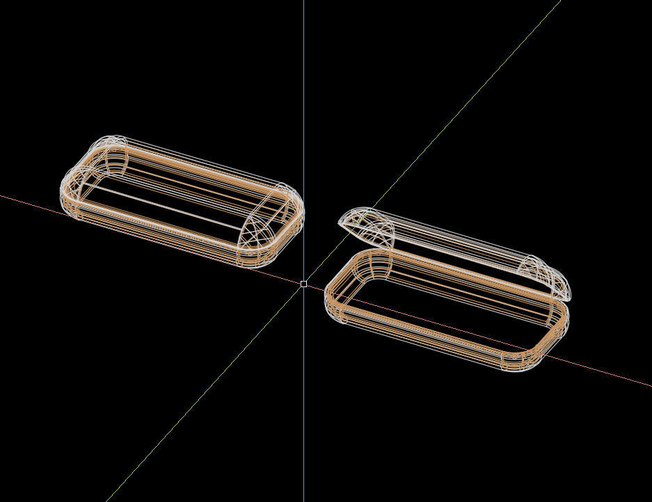 Glasses case 3D model_4