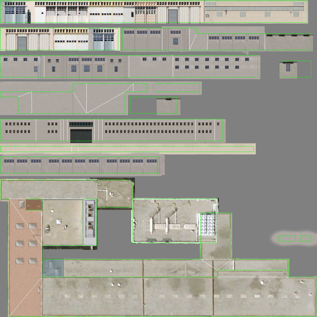 LFMN Technical Building Low-poly 3D model_10