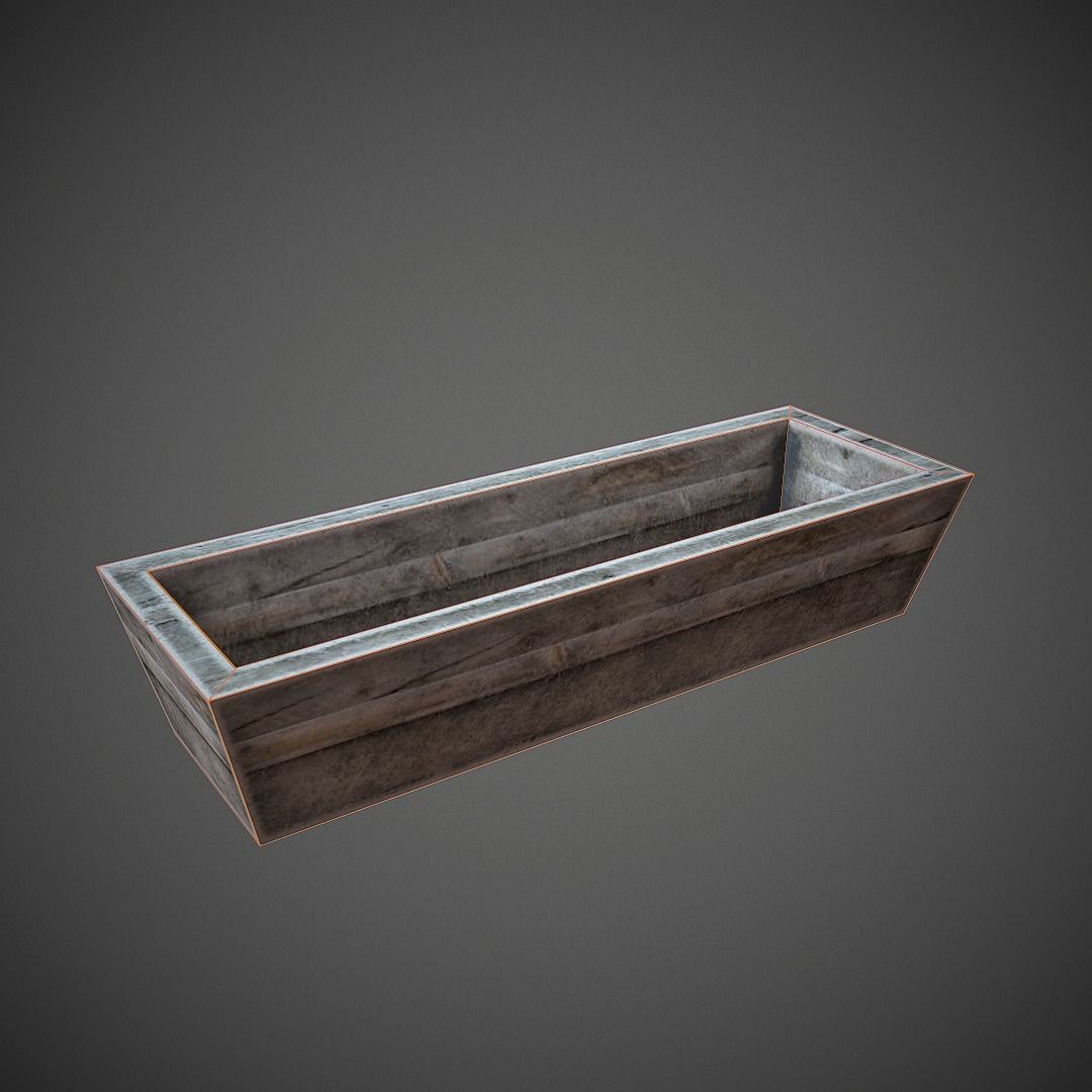 Western Props Pack Mobile Ready Low-poly 3D model_15