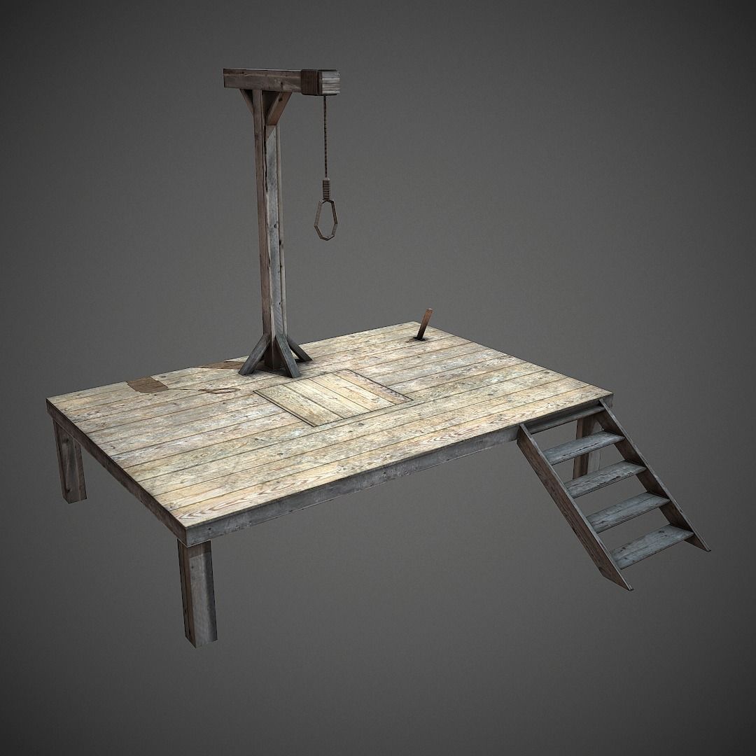 Western Props Pack Mobile Ready Low-poly 3D model_9