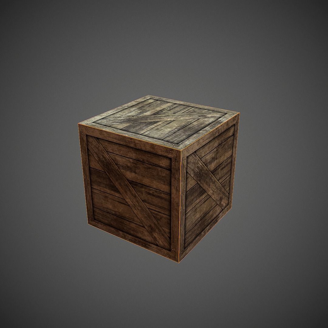 Western Props Pack Mobile Ready Low-poly 3D model_27