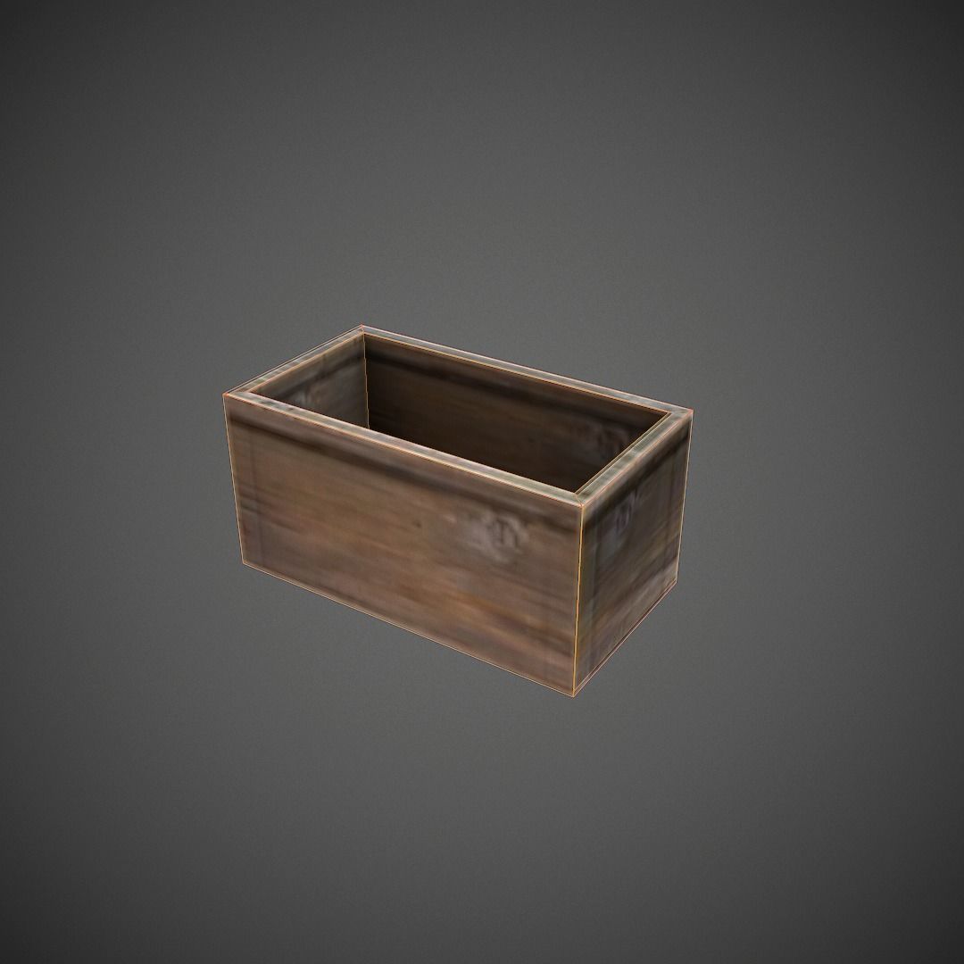 Western Props Pack Mobile Ready Low-poly 3D model_18