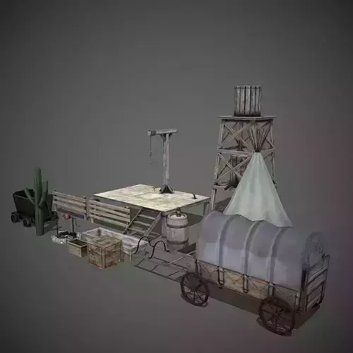 Western Props Pack Mobile Ready