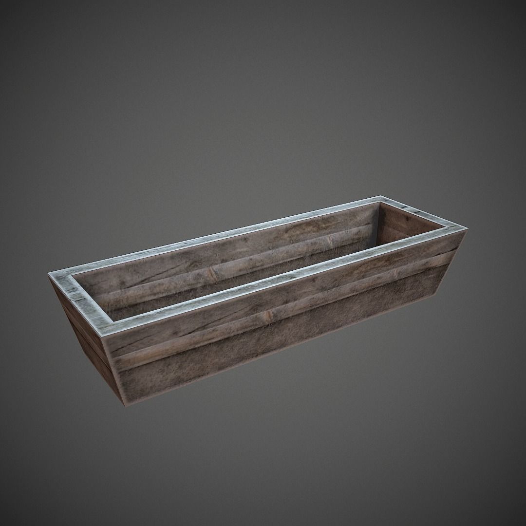 Western Props Pack Mobile Ready Low-poly 3D model_16