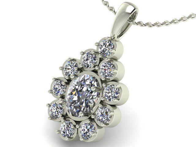 Pendant T00856 3D print model_1