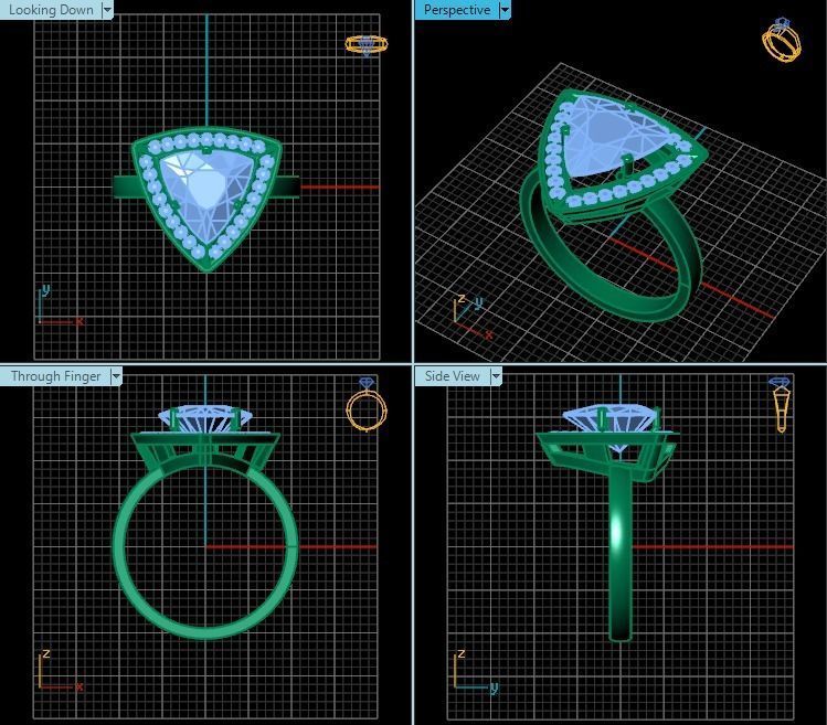 Ring T00857 3D print model_2