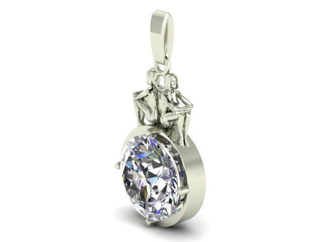 Pendant T00859 3D print model_1