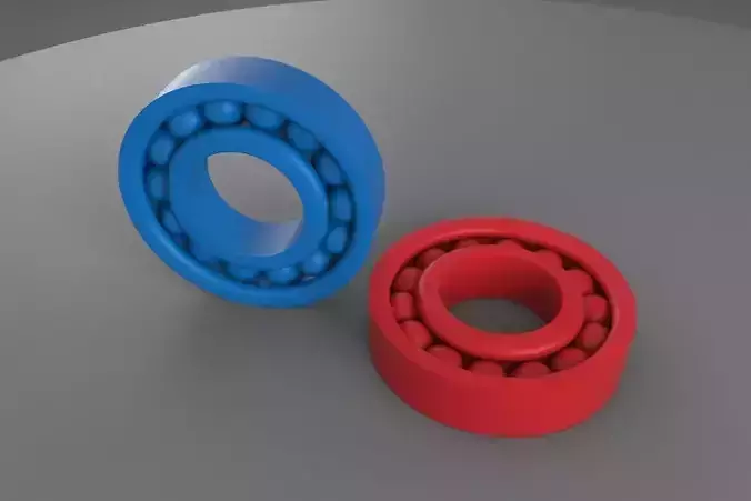 3D printable Ball Bearing 3D print model