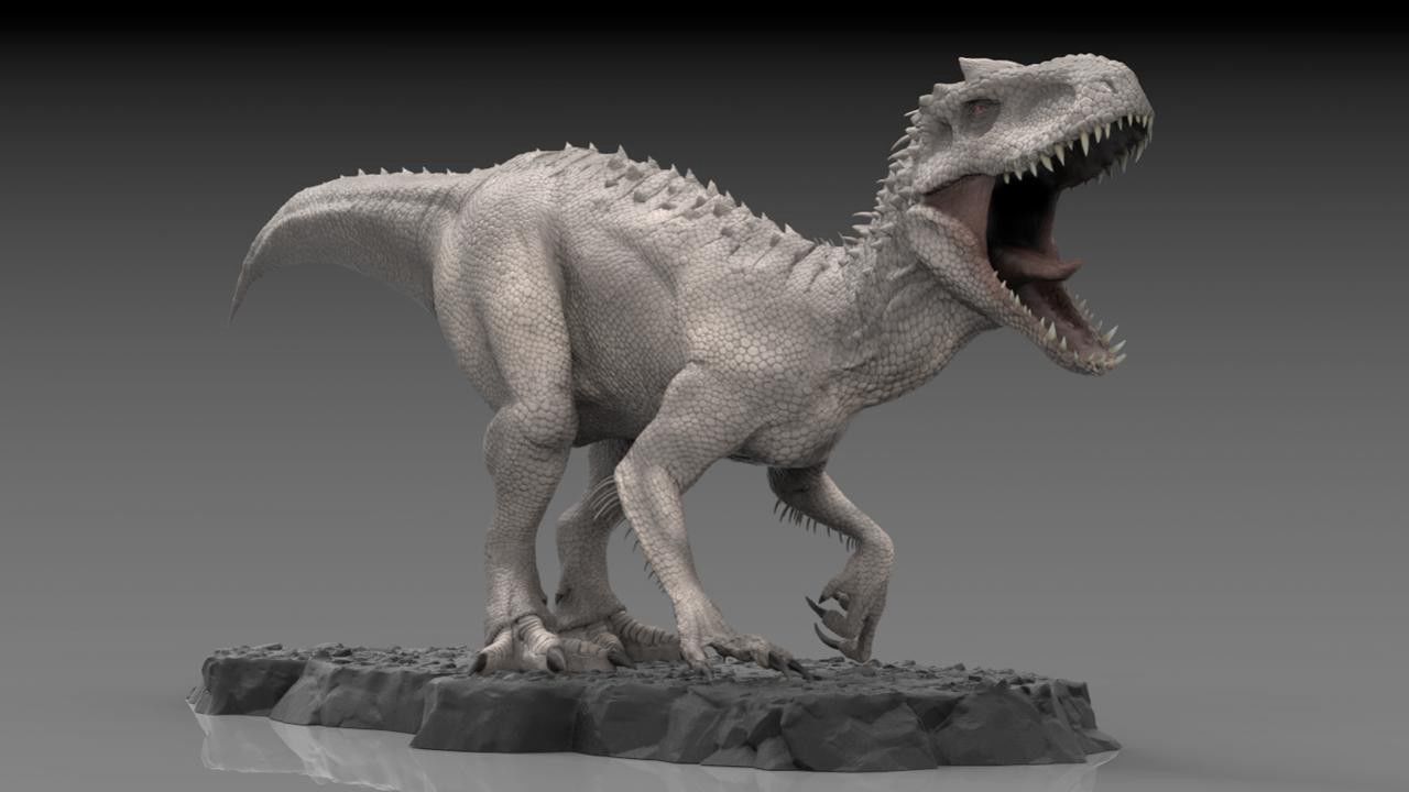 Indominus Rex 3D Irex Dinosaur 3D model_1