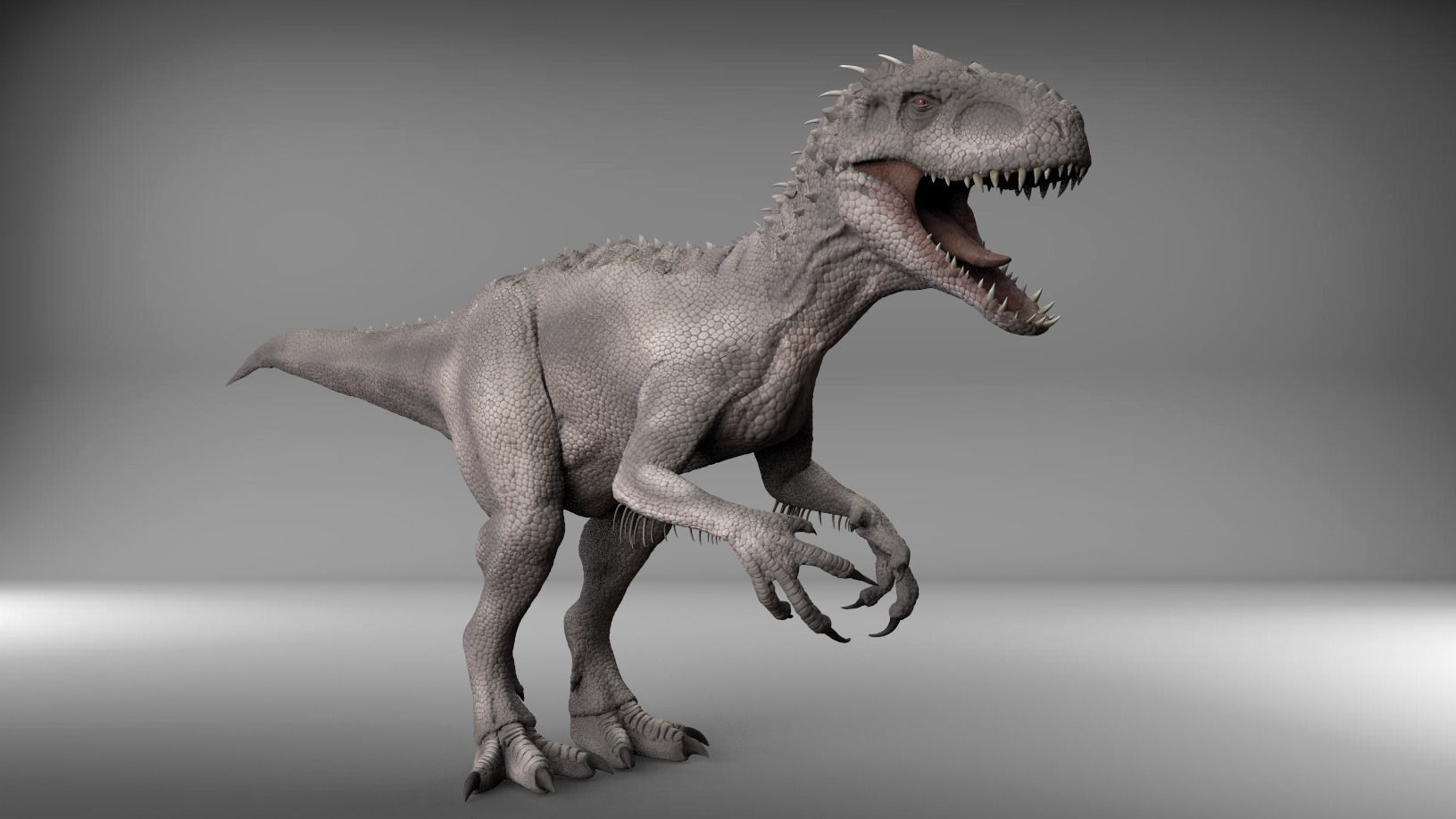 Indominus Rex 3D Irex Dinosaur 3D model_3