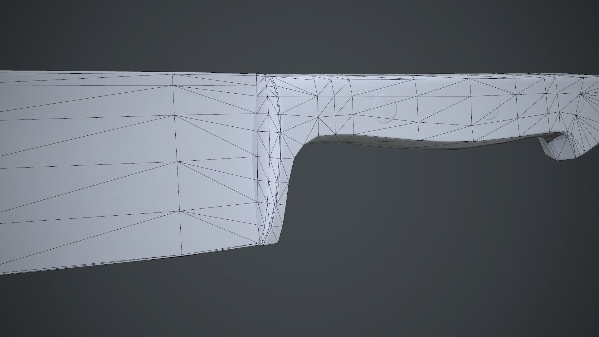 Kitchen Chef Knife PBR Game Ready Low-poly 3D model_22