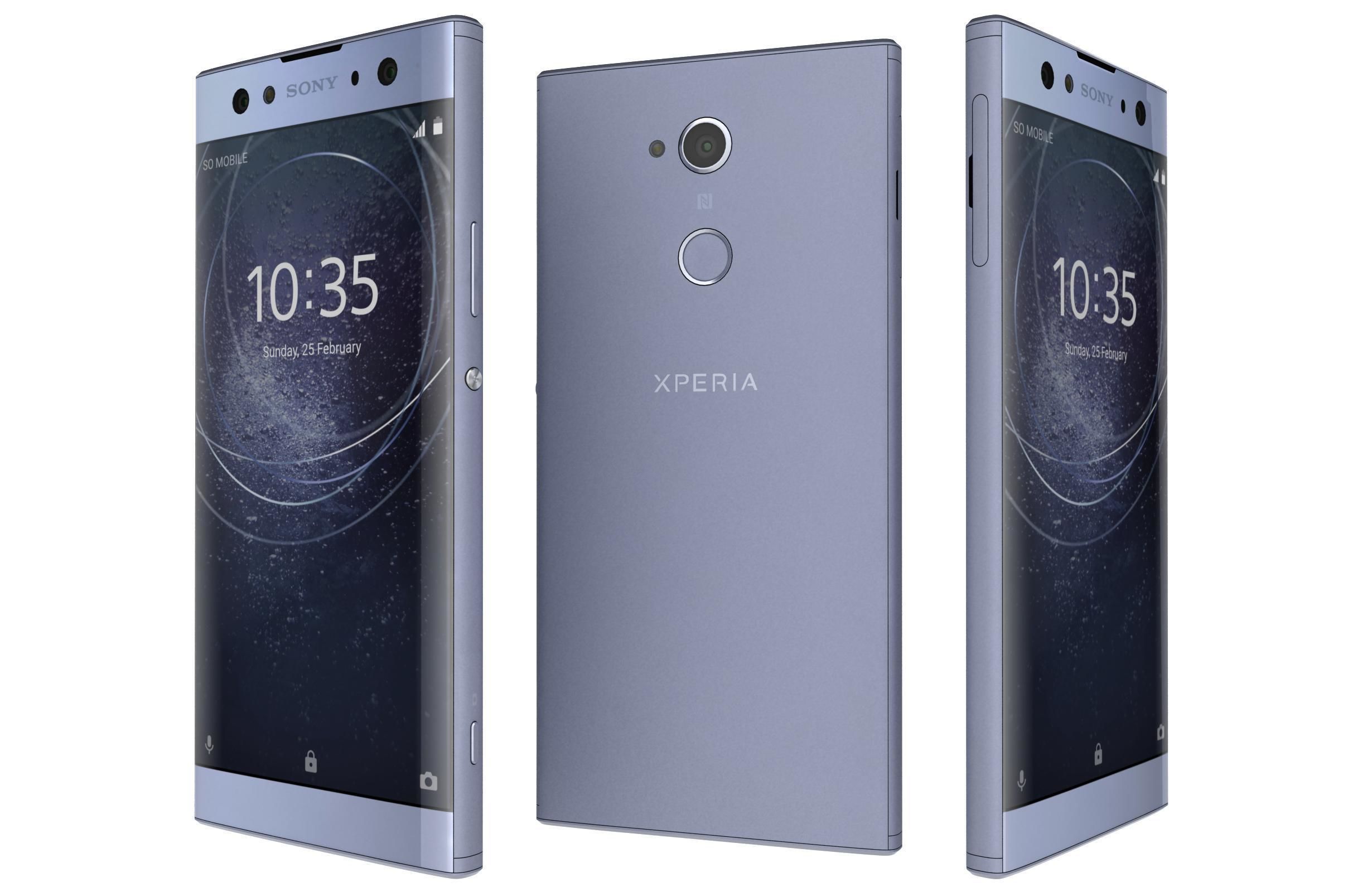 Sony Xperia XA2 Ultra All Colors 3D model_21