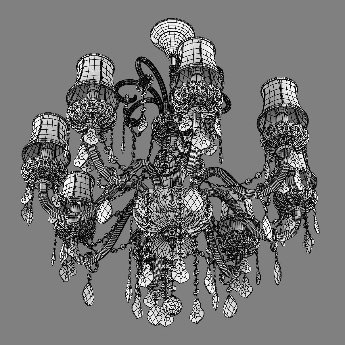 715087 Nativo Osgona Chandelier 3D model_5
