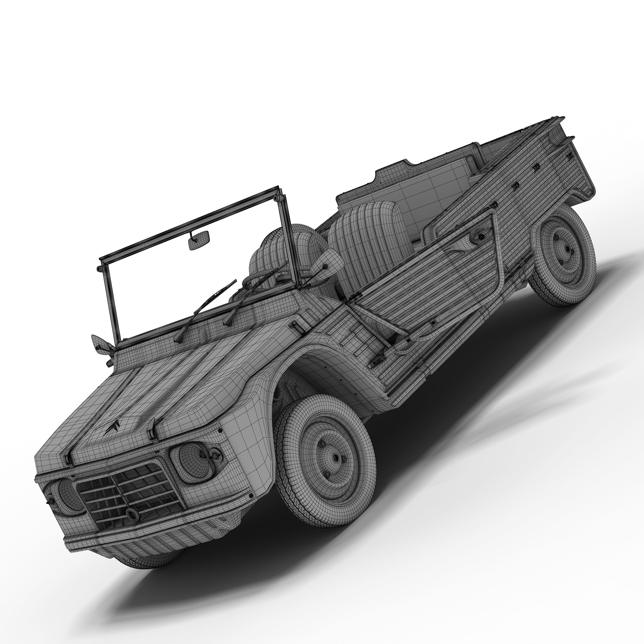 Citroen Mehari 3D model_11