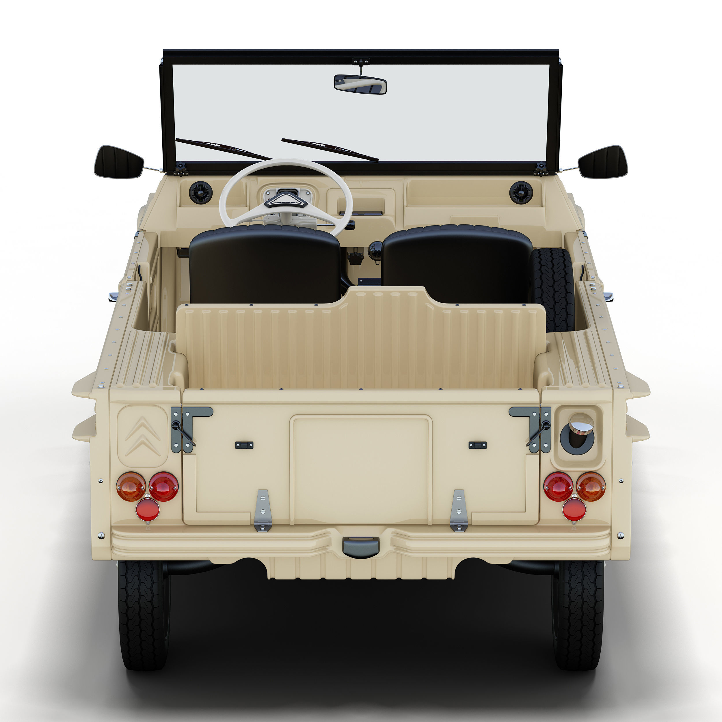 Citroen Mehari 3D model_6
