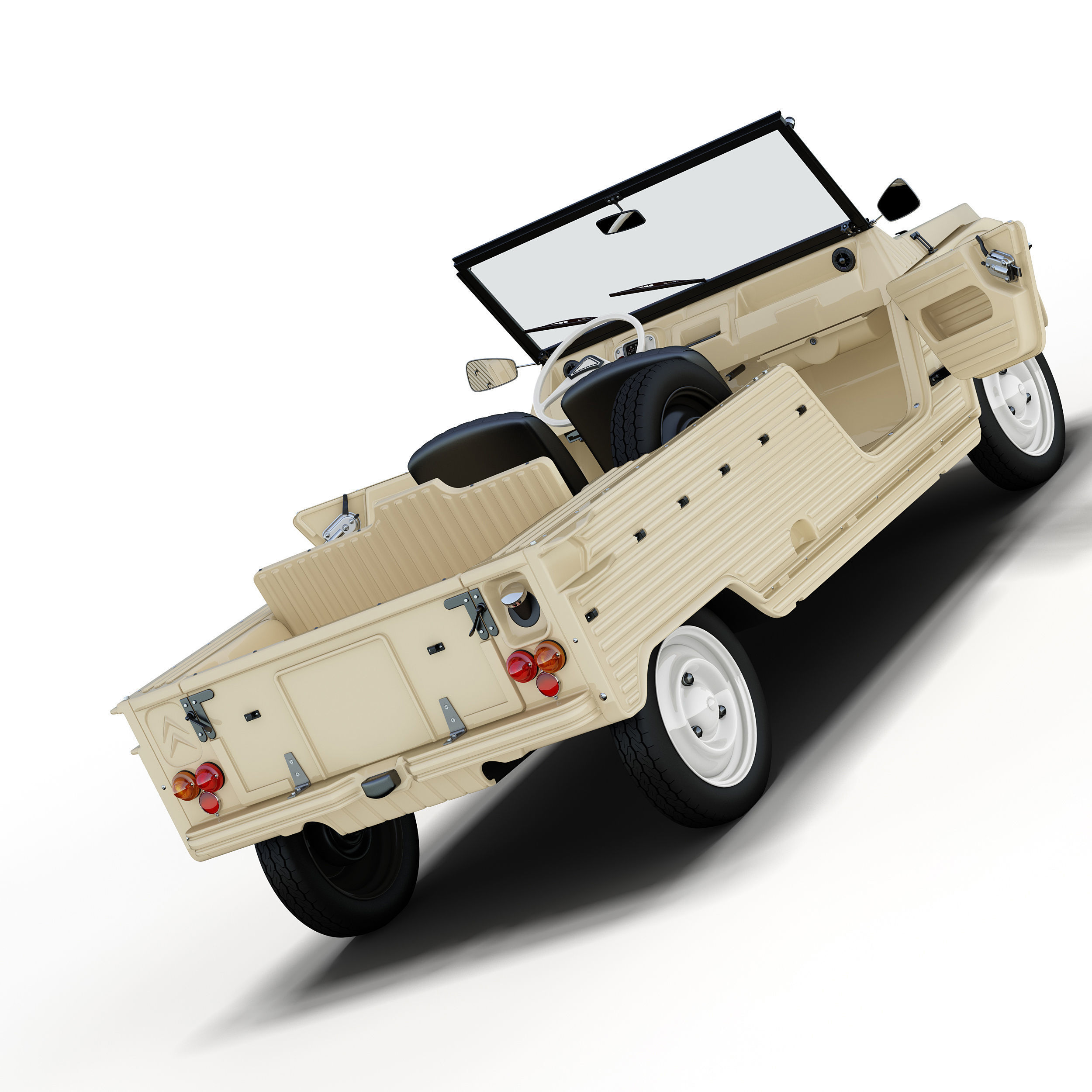 Citroen Mehari 3D model_4