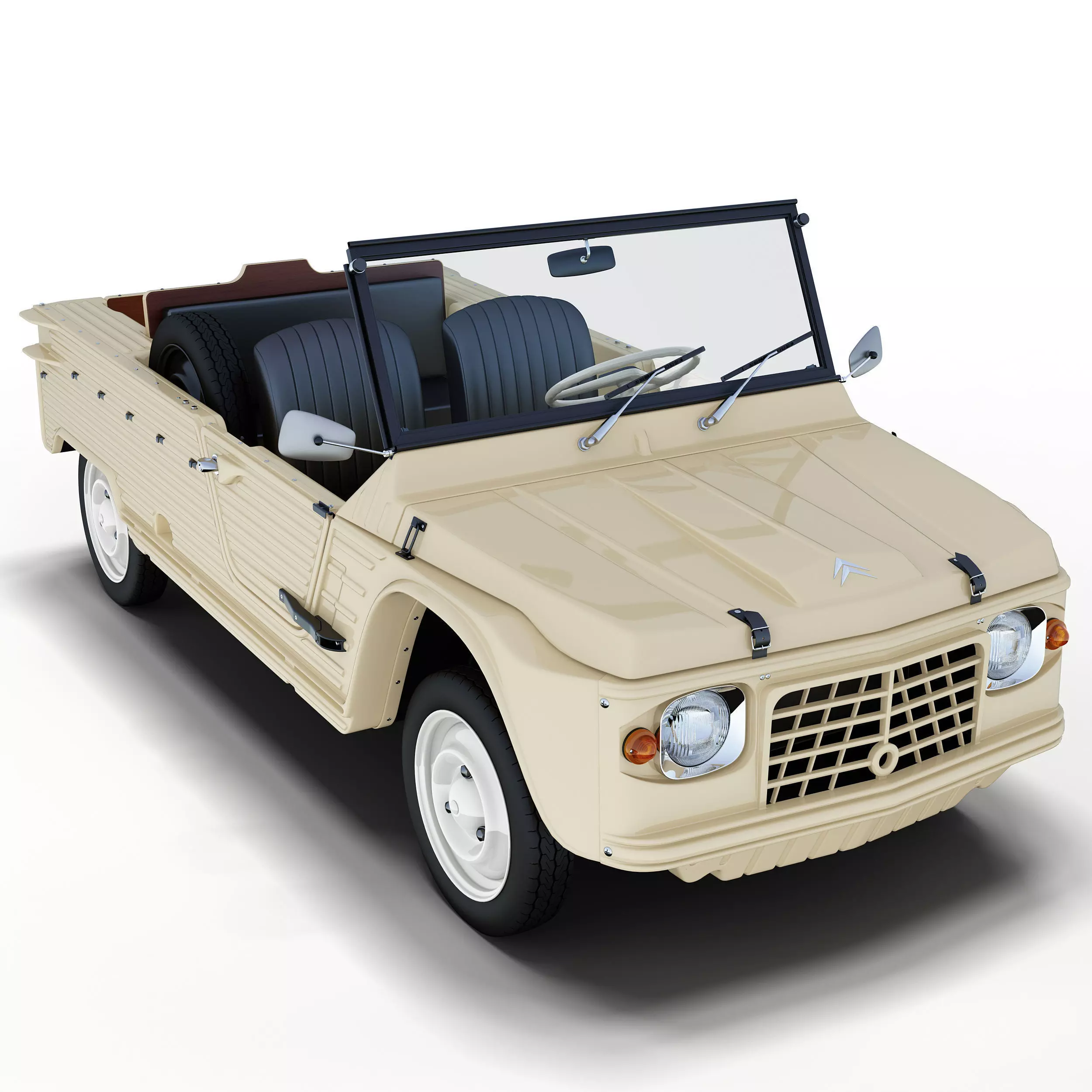 Citroen Mehari 3D model_0