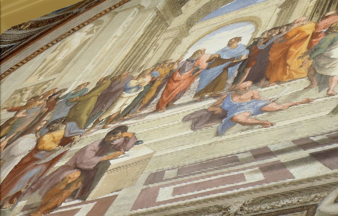 School of Athens painting by Raphael for 3D printing 3D print model_11