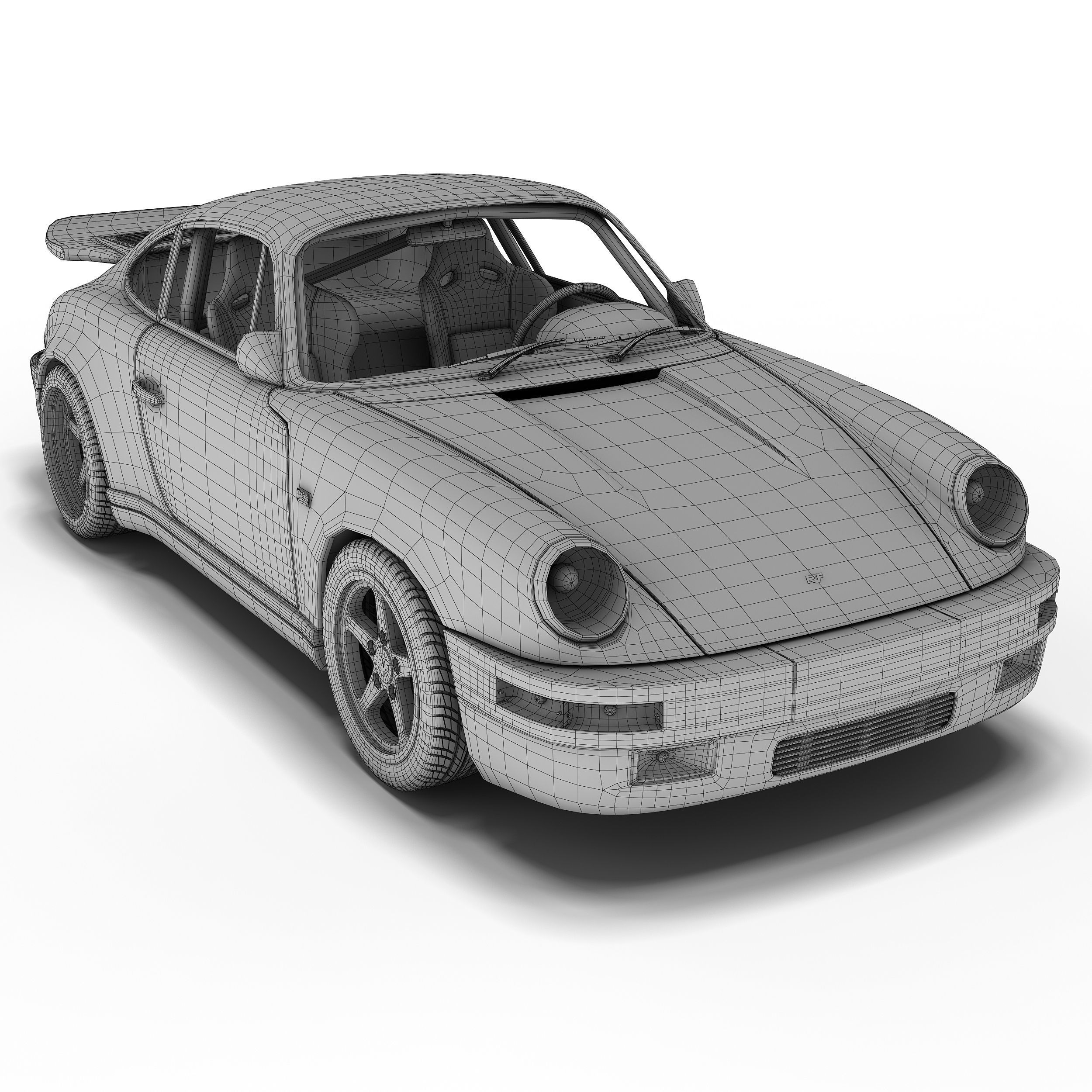 Ruf CTR Yellowbird 3D model_1
