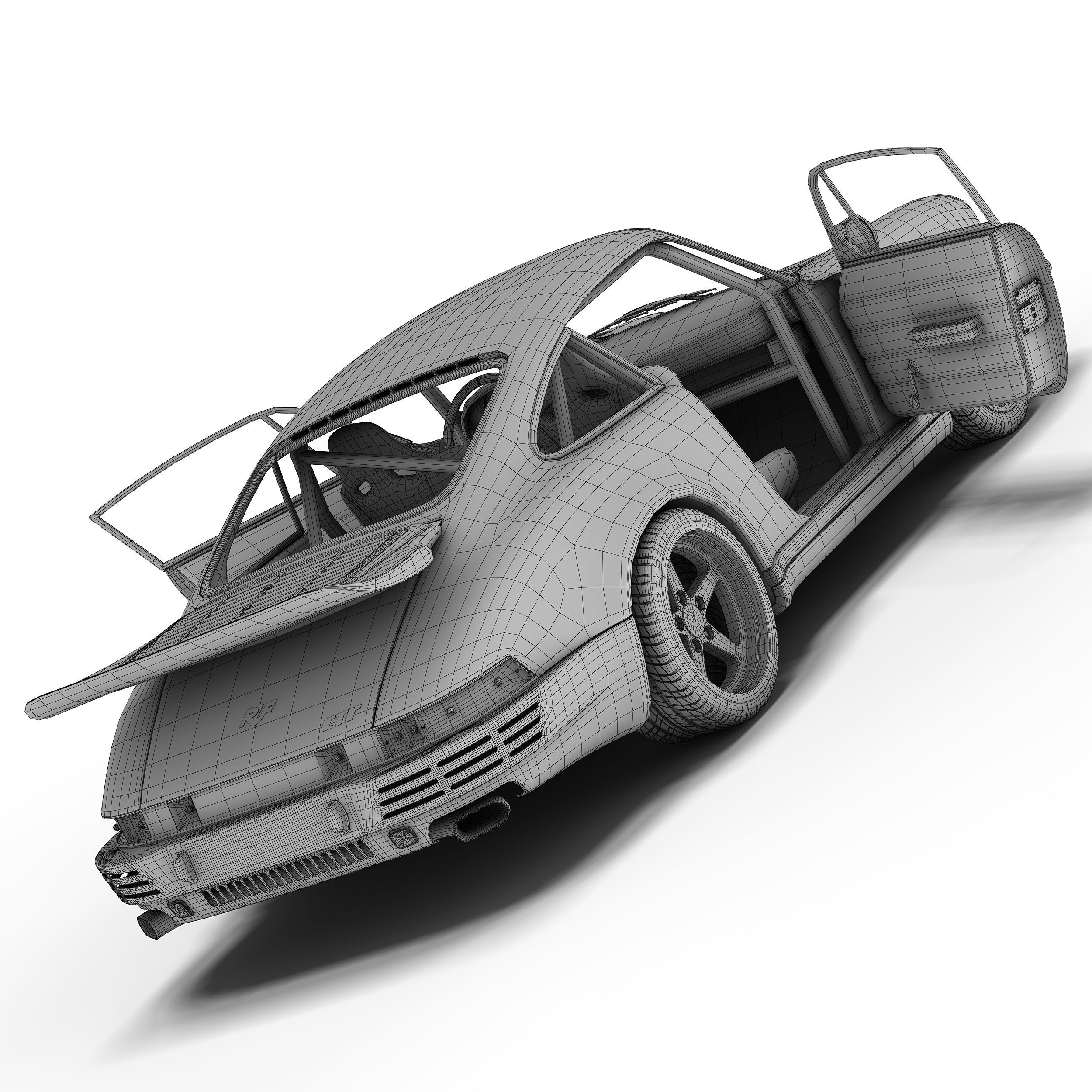 Ruf CTR Yellowbird 3D model_5