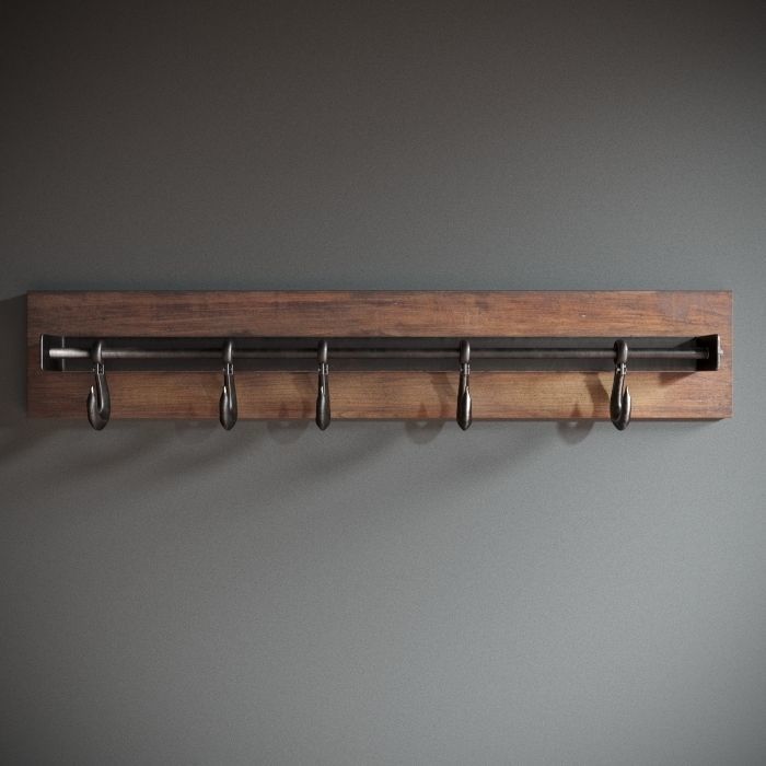 Loft hanger Low-poly 3D model_2