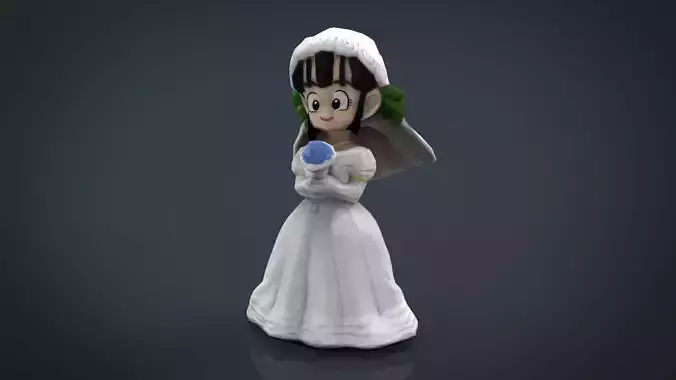 Chi-Chi Bride Low-poly 3D model Chi-Chi Bride Low-poly 3D model