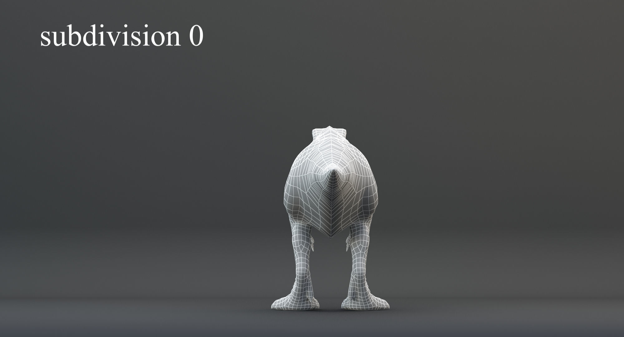 Animated Tyrannosaurus Rex Low-poly 3D model_17