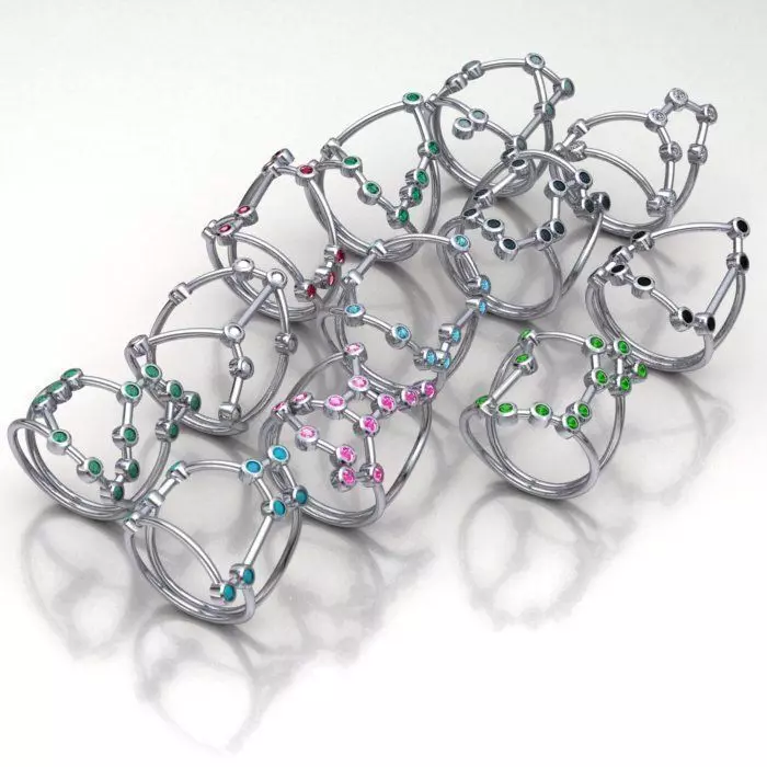 Ring model 326 3D print model_0