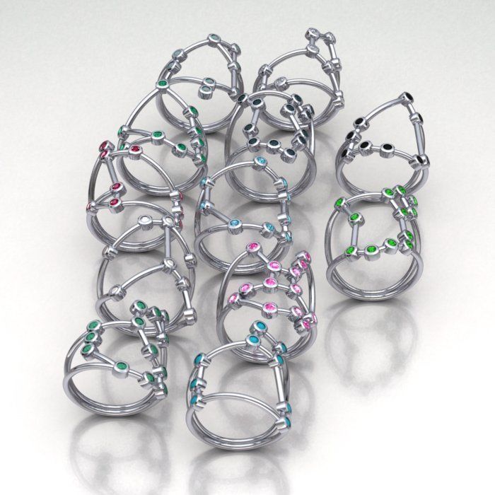 Ring model 326 3D print model_2