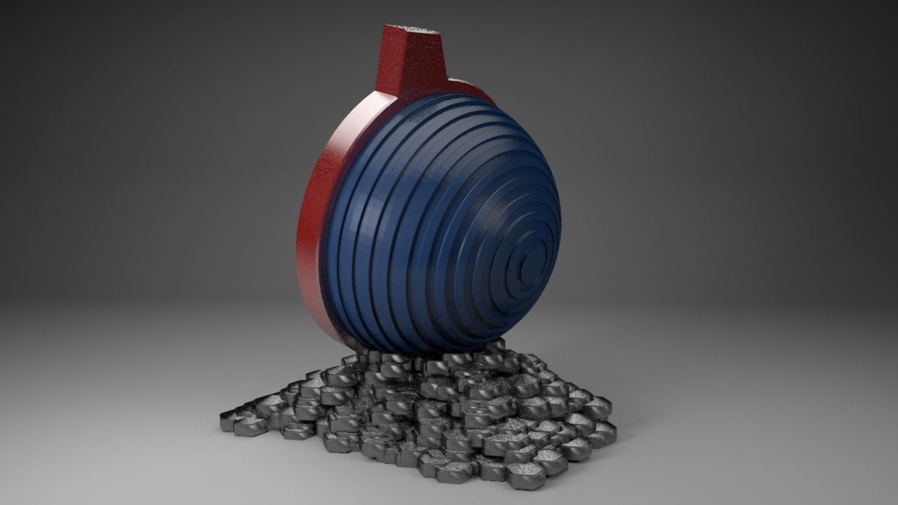 Avenger 3D Logo 3D print model_3