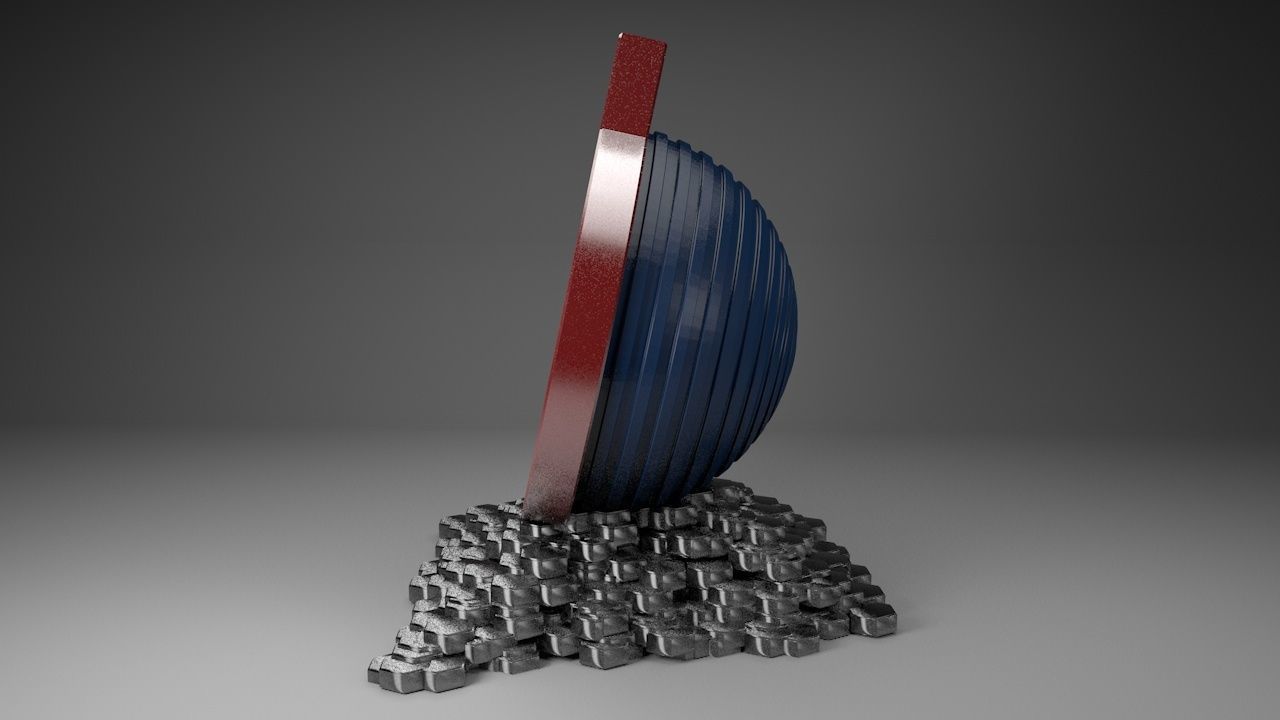 Avenger 3D Logo 3D print model_2