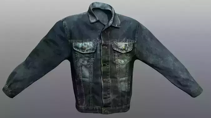 Jacket Jeans Closed low poly