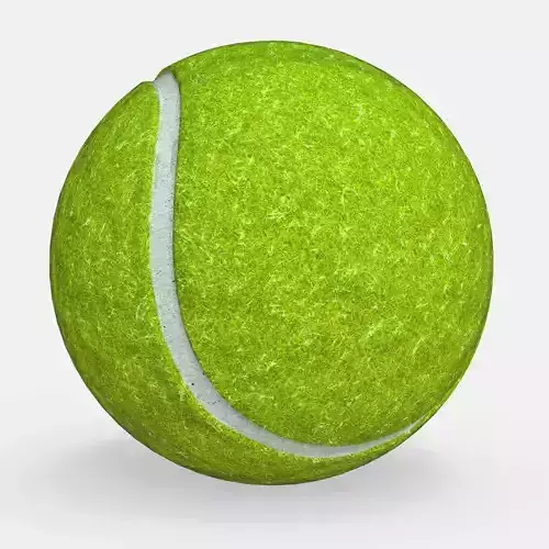 Tennis ball - AR VR Low-poly 3D model