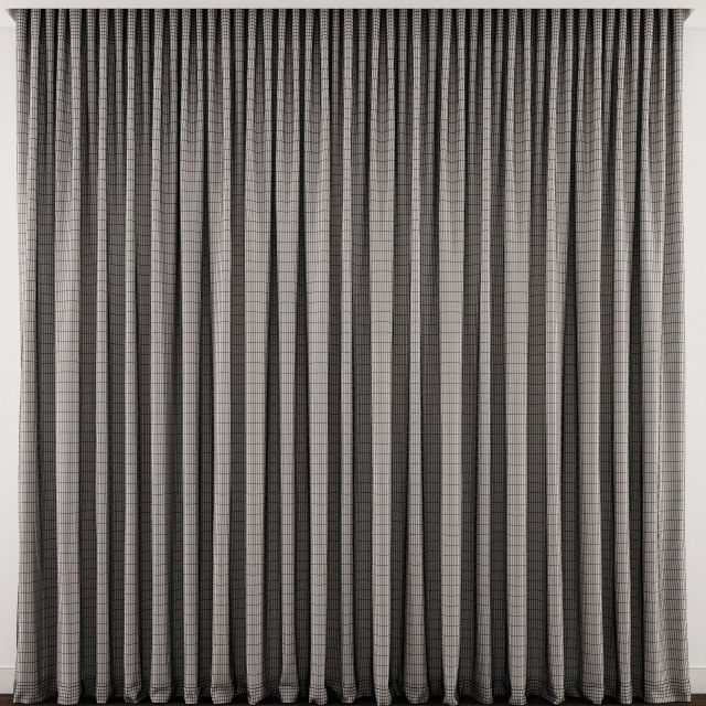 Curtain 37 3D model_1
