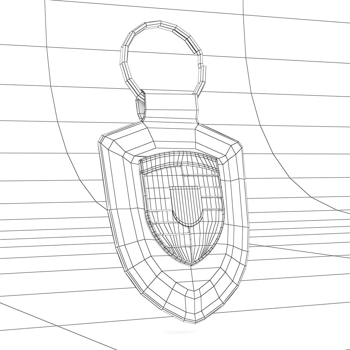 Porsche Logo Badge Emblem Crest History Collection Bundle 3D model_16