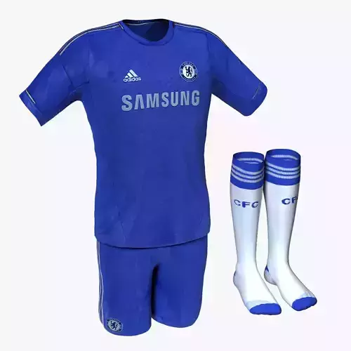 Chelsea FC Home Soccer Jersey Suit