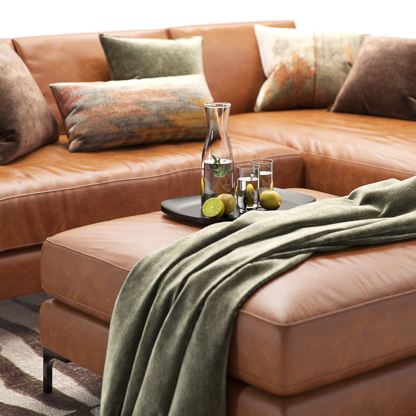 Pottery Barn Jake set 5 3D model_1