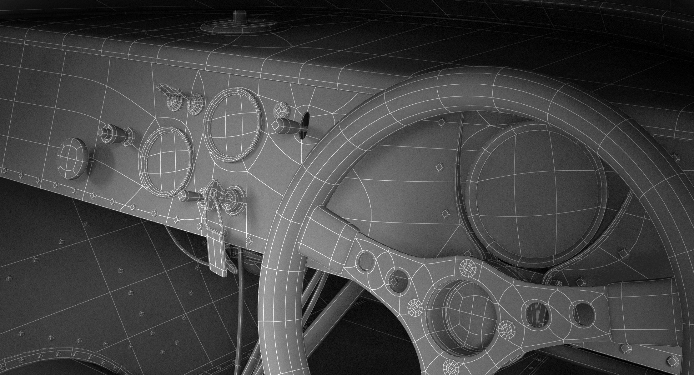Ferrari 312 P Berlinetta 0868 - Classic 3D model_76