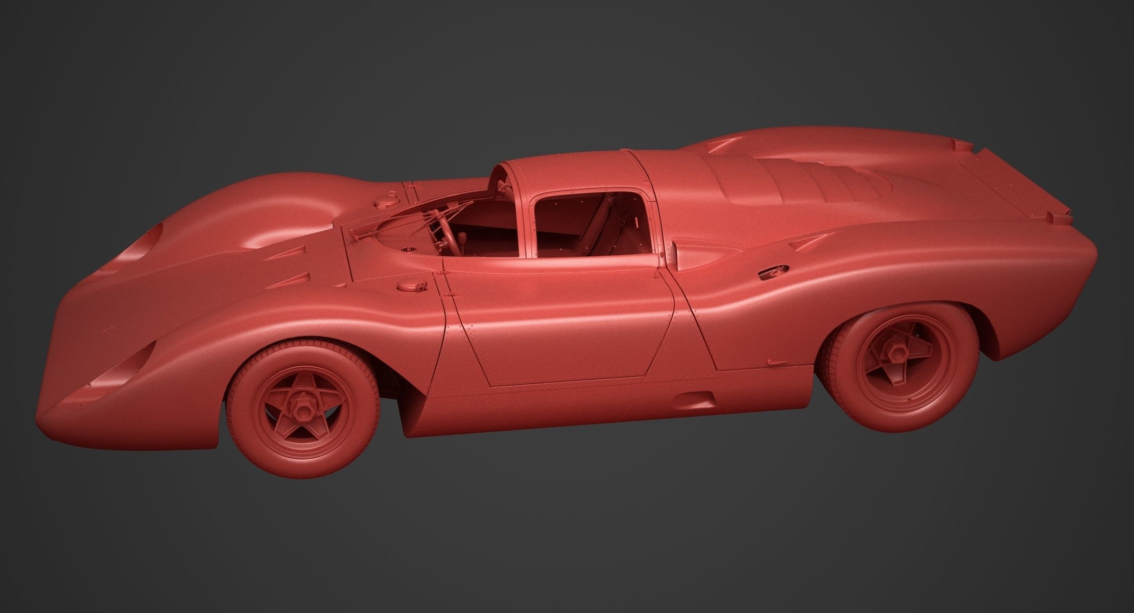 Ferrari 312 P Berlinetta 0868 - Classic 3D model_100