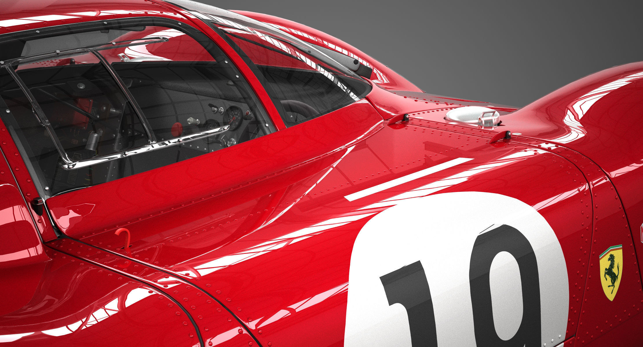 Ferrari 312 P Berlinetta 0868 - Classic 3D model_59